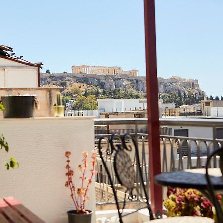 Mosaics Athens Central Studio With Acropolis View Buitenkant foto