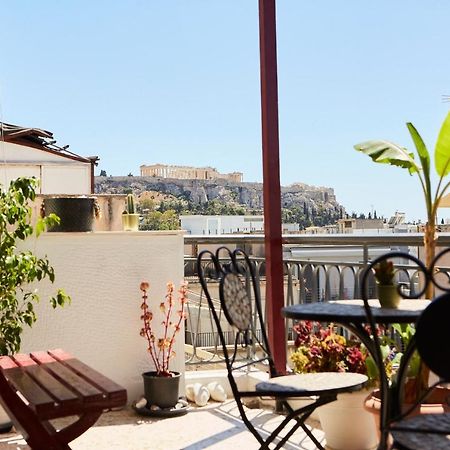 Mosaics Athens Central Studio With Acropolis View Buitenkant foto
